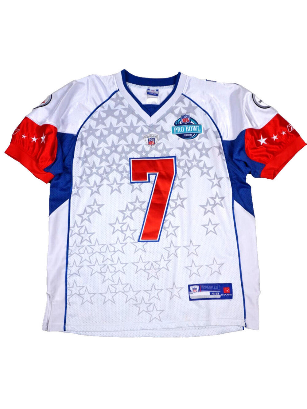Ben Roethlisberger Jersey NFL 2008 Pro Bowl Pittsburgh Steelers Reebok Mens 48